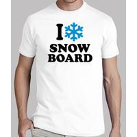 I love snowboard snow