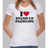 I love Stand up paddling