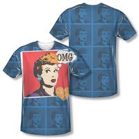 I Love Lucy - Omg (Front/Back Print)