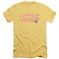 i dream of jeannie retro logo slim fit
