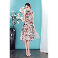 i yecho womens going out casualdaily chinoiserie loose dressprint stan ...