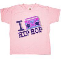 I Heart Hip Hop Kids T Shirt