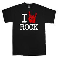 i heart rock t shirt