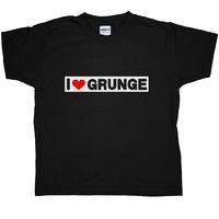 I Heart Grunge Kids T Shirt