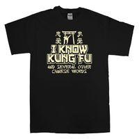 I Know Kung Fu T Shirt