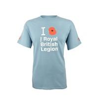 I Love Poppy T-Shirt - RAF Blue