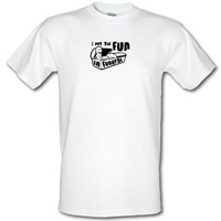 i put the fun in funeral male t shirt