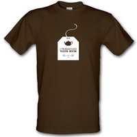 i teabagged your mum male t shirt