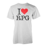 I Love RPG Men\'s White T-Shirt - XL