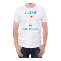 I like Big Putts Men\'s White T-Shirt - XXL