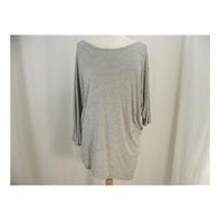 i n c size l grey asymmetric tunic