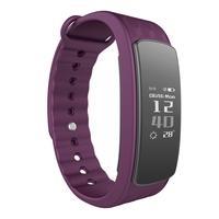 i3 HR Smart Band 0.96inch OLED HD Touch Screen 128*64px Sports Band Heart Rate Sleep Monitor Activities Tracking Call Notification Read on Screen Wris