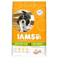 Iams Dry Dog Food Chicken for Puppys and Small Dogs 1kg