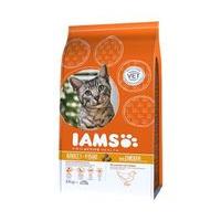 iams dry cat food economy packs hairball roast chicken 2 x 10kg