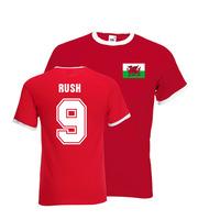 Ian Rush Wales Ringer Tee (red)