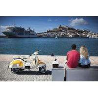 ibiza island tour by vintage vespa