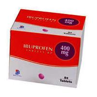 ibuprofen 400mg anti inflammatory x 84 tablets