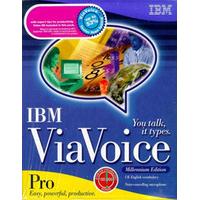 ibm viavoice pro you talk while it types disc only