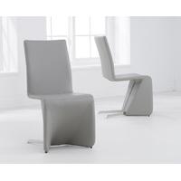 Ibiza Light Grey Dining Chairs (Pair)