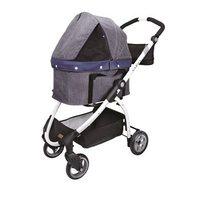 ibiyaya express travel system pet stroller denim