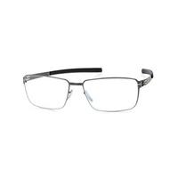 ic berlin eyeglasses m1330 dr kauermann gun metal