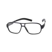 ic berlin eyeglasses a0636 lars g obsidian washed