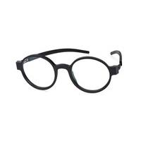 ic berlin eyeglasses a0620 ronny s black rough