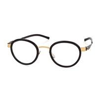 Ic! Berlin Eyeglasses D0003 S42 Wedding Rose-Gold-Obsidian