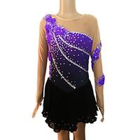 Ice Skating Dress Women\'s / Girl\'s Long Sleeve Skating Skirts Dresses Figure Skating DressBreathable / Low-friction / Softness /