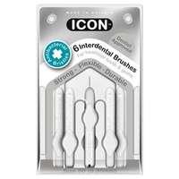 Icon Antibacterial Interdental brush X6 ISO Size 00 (0.35mm)