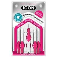 Icon Antibacterial Interdental brush X6 ISO Size 0 (0.4mm)