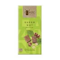 iChoc Super Nut Chocolate vegan 80 g (10 x 80g)