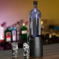 ice core bottle shaped led drinks dispenser 27ltr single