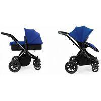 Ickle Bubba Stomp V2 Black Frame 2in1 Pushchair-Blue