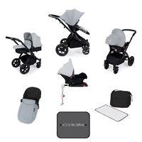ickle bubba stomp v3 black frame all in one travel system with isofix  ...