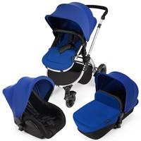 Ickle Bubba Stomp v2 3-in-1 Travel System in Blue Silver