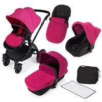 Ickle Bubba Stomp v2 All In One Travel System in Pink Black