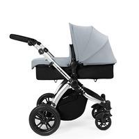 Ickle Bubba Stomp v2 3-in-1 Travel System - Silver/Silver