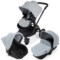 Ickle Bubba Stomp v2 3-in-1 Travel System in Silver Black
