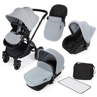 Ickle Bubba Stomp v2 All In One Travel System in Silver Black