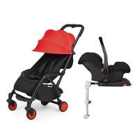 Ickle Bubba Aurora Travel System with Isofix Base in Red