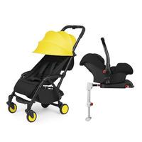 Ickle Bubba Aurora Travel System with Isofix Base in Yellow
