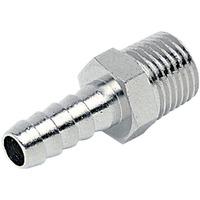 ich 30402 adaptor hose barb to tapered external thread 6mm r18 60