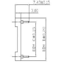 IC socket 7.62 mm Number of pins: 24 ASSMANN WSW Precision contacts 1 pc(s)