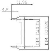 IC adapter socket 7.62 mm Number of pins: 20 ASSMANN WSW 1 pc(s)