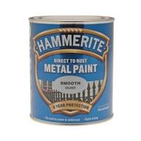 ICI 5092808 750ml Hammerite Metal Paint Smooth - Silver