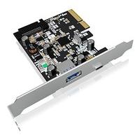 Icybox IB-U31-03 PCI-E Expansion Card with Type-C and Type-A USB 3.1 Interfaces