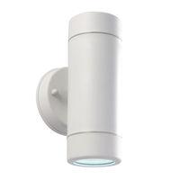 Icarus 2 x 2.5W LED GU10 Up & Down Wall White IP44 400LM - 85461