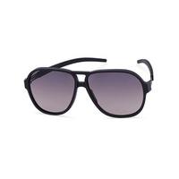 Ic! Berlin Sunglasses A0631 Justin H. Black-Rough - Black to Grey