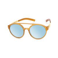 Ic! Berlin Sunglasses A0633 Claus Creme Brulee - Swimming Pool Mirror